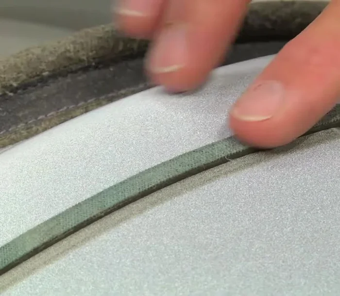 Remove the drum from the cabinet.