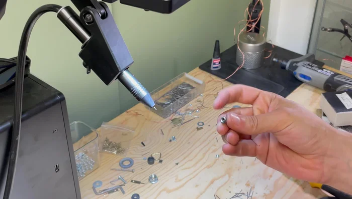 Trim and adjust the head for a flush fit with the light bulb.