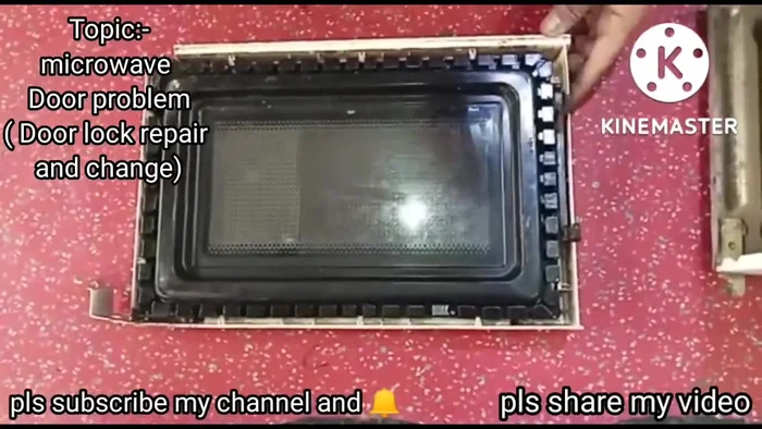 Remove the retaining clips holding the mirror in place. There are multiple clips.