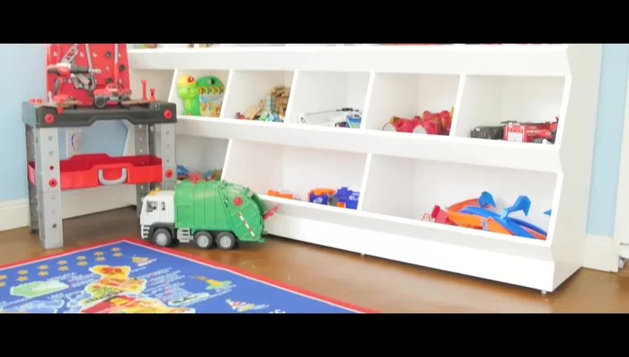 Add a thin piece of plywood to the back for finishing.