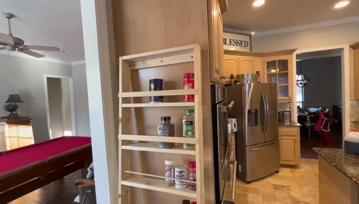 Sand and caulk: Sand the assembled rack to smooth surfaces and caulk all joints for a professional finish.