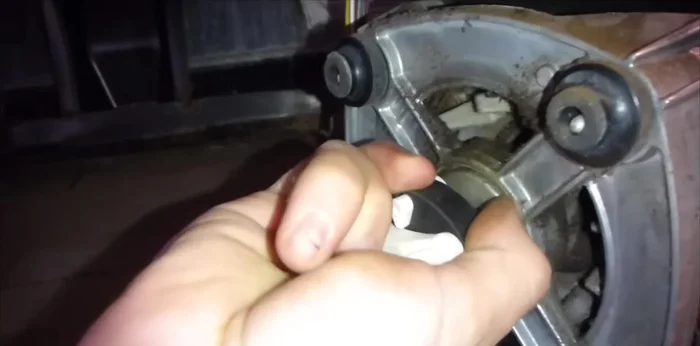 Install the new coupler, ensuring it's fully seated and flush. You may need to use a rubber mallet to gently tap it in if it’s difficult.