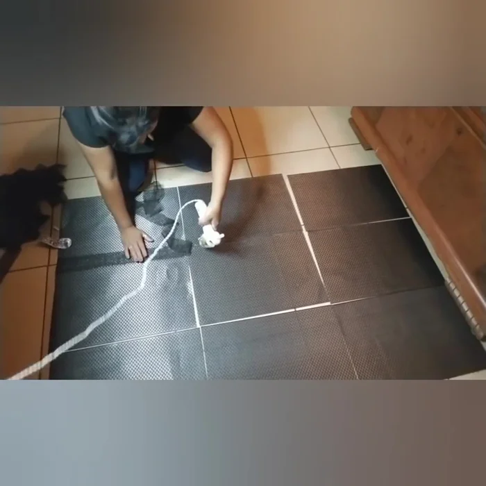 Glue in sections: Apply small dots of E6000 followed by hot glue to secure the strips efficiently. 