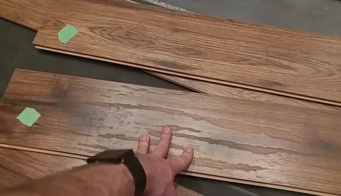 Cut and prepare replacement boards: Measure and cut the replacement boards, matching the existing ones. Transfer any markings from the old boards to the new ones for easy installation.