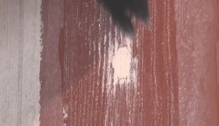 Clean off any excess filler.