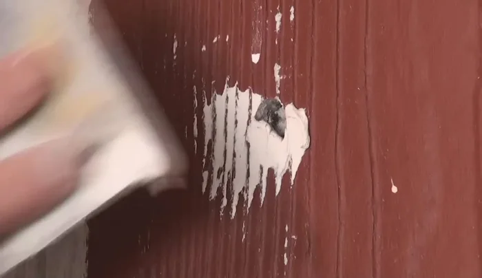 Allow the first coat to dry completely.