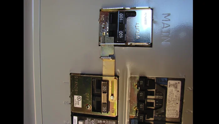 Test the system by switching the breakers on and off. Carefully label all breakers, including the main breaker and the generator circuit breaker.