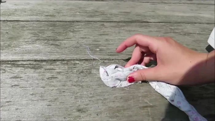 Sew the lid base following the same steps as the main basket base.