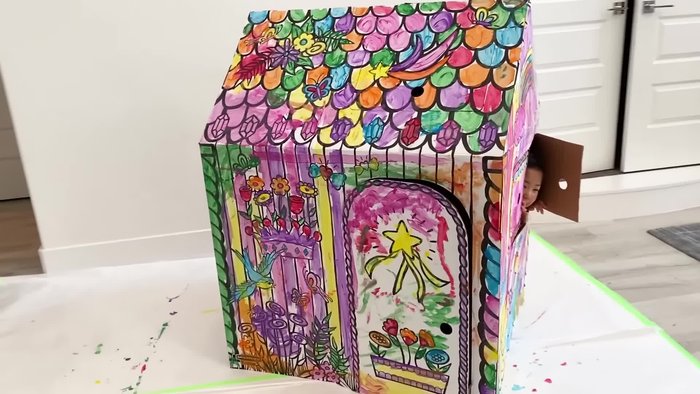 Roof Painting (initial layers)