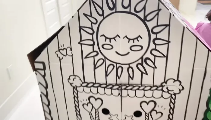 Adding Final Touches (sun rays, flowers)