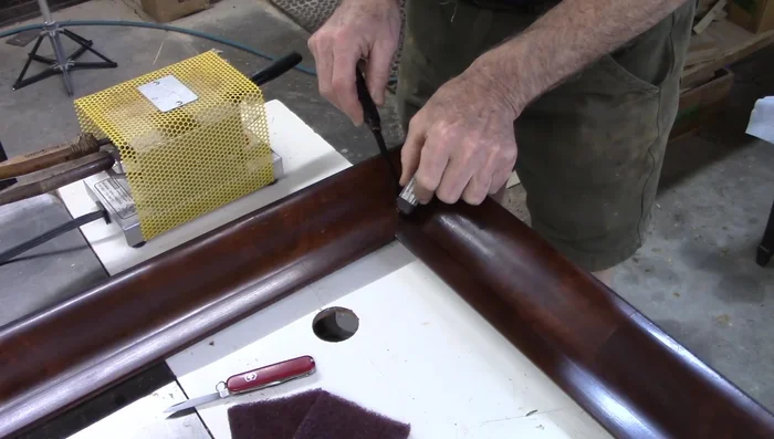 Fill any remaining gaps with wax.