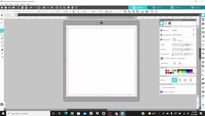 Customize font, size, and style. Use the offset feature to thicken the letters for a better look.