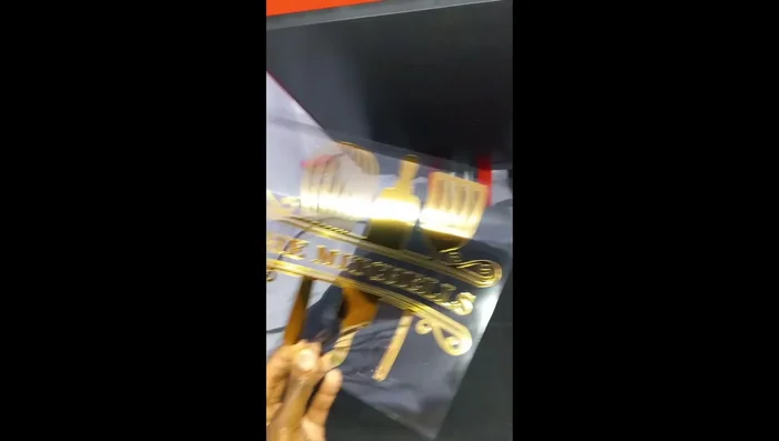 Heat press the design onto the apron at 302 degrees for 30 seconds (adjust as needed).