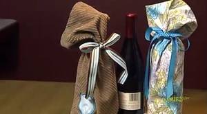 DIY Wine Bag from Old Clothes: A Simple Upcycling Tutorial