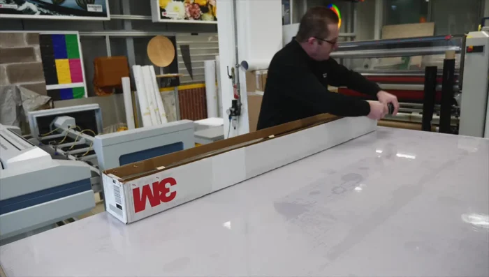 Accurately measure window dimensions and cut the film to size using the provided rubber gasket.