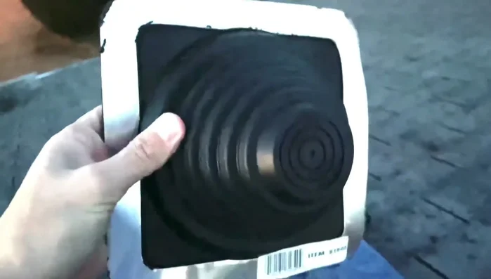 Purchase a rubber boot from a home improvement store.