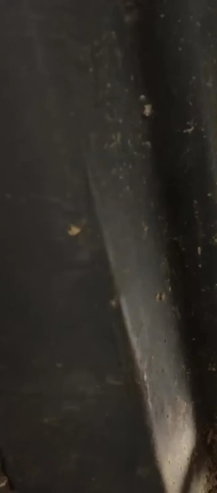 Make a straight line at the mark with the combo square and carefully cut the aluminum with a hacksaw.