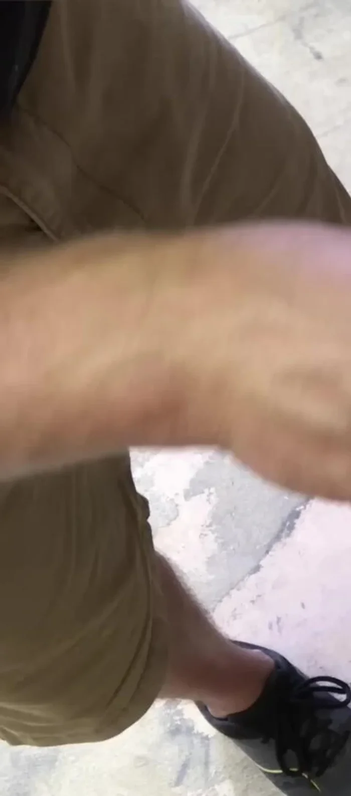 Cut the vinyl flange with a utility knife.