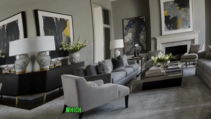 Use gray, a versatile color, to create a sophisticated and refined living room.