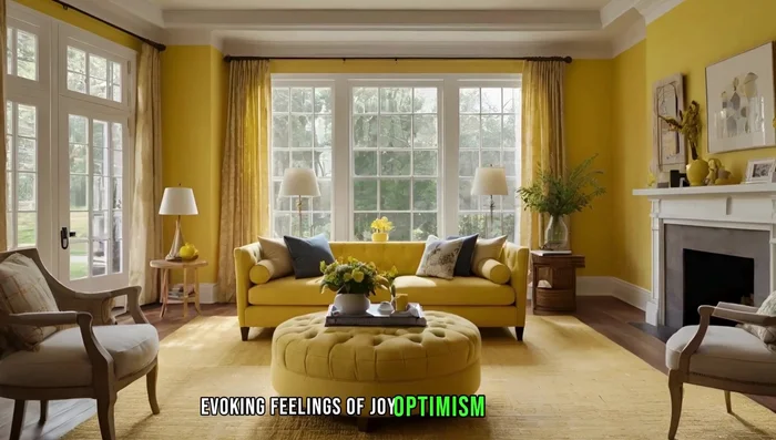 Add joy and energy with a yellow monochromatic scheme, balancing different shades with neutral accents.