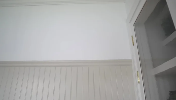 Paint the beadboard accent wall.