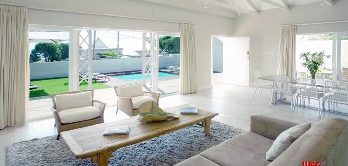 Space chairs 3-4 feet apart for comfortable conversation and individual space.