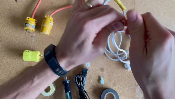 Securely attach the wire nut.