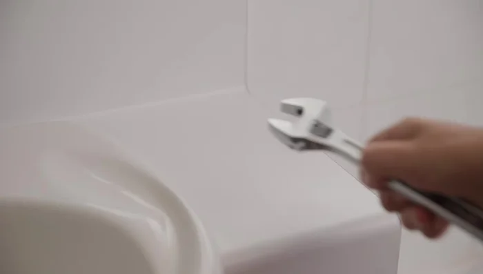 If necessary, remove the shower arm using the same method.