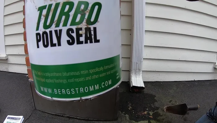 Apply Books Turbo Poly sealant to the problem areas. This is a superior alternative to caulking because it is more durable and lasting.