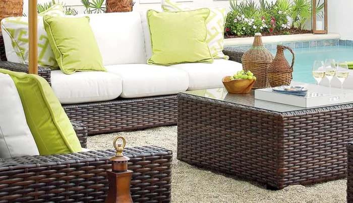 Choose sturdy furniture that can withstand windy conditions.