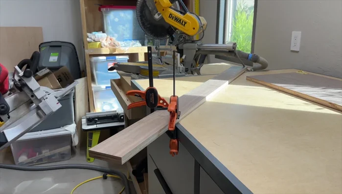 Apply Rubio Monocoat to visible parts of the bed for protection and to enhance the walnut's natural beauty.