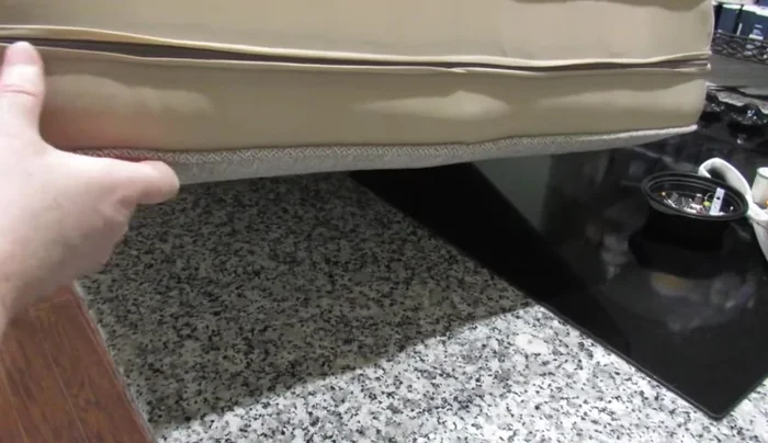 Harvest extra fabric from the seam allowance. Cut small pieces from the seam on each side of the burn.