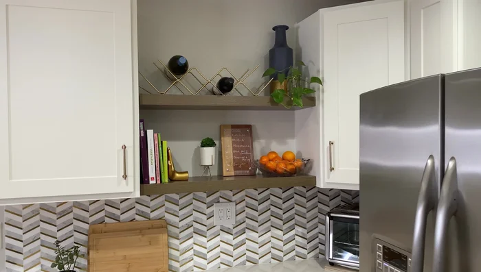 Install lazy susan (if applicable).