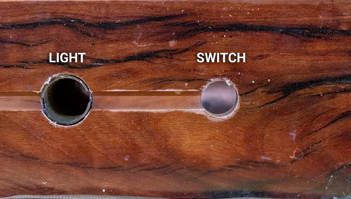 Wire the lamp (safely, preferably by a professional electrician).