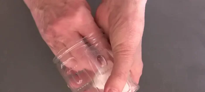 Clean the plastic pieces thoroughly.