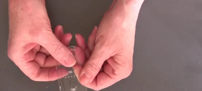 Let the paint dry completely.