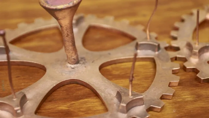 Stamp with initials and year, then apply a durable clear coat (Protectaclear).