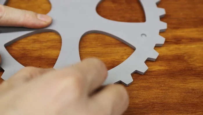 Create sprue and vent holes in the mold.