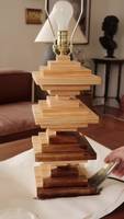 DIY Rustic Wood Bead Lamp: A Step-by-Step Guide