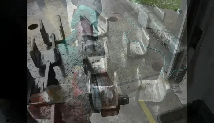 Cut the metal into 1-inch pieces using a cut-off wheel for a clean cut.