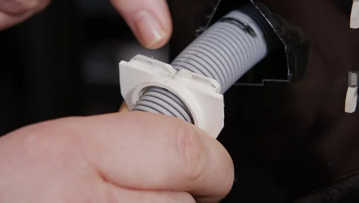 Secure the new hose clips.