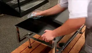 Glass Polish Shop: Professional Coffee Table Repair - Chip & Scratch Removal