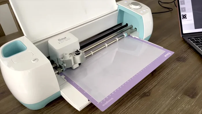 Cut stencils using the Cricut machine.