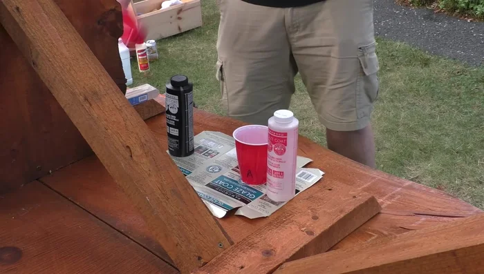 Allow the epoxy to cure completely.