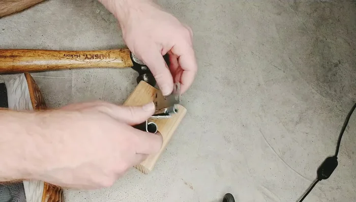 Reinstall the rollers and hinges, ensuring proper alignment.