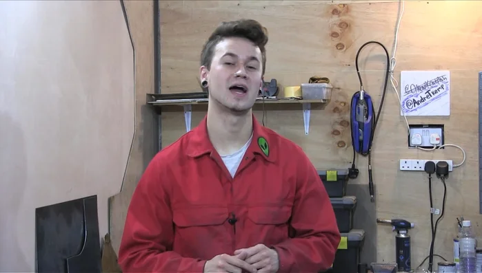 Assemble the final stool by attaching the seat to the frame.