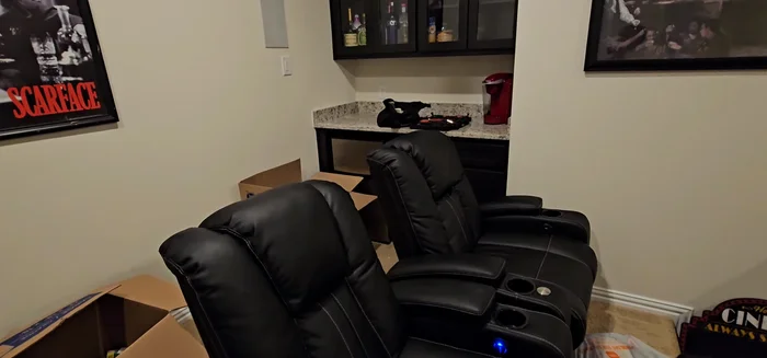 Consider additional elements like a snack bar area.