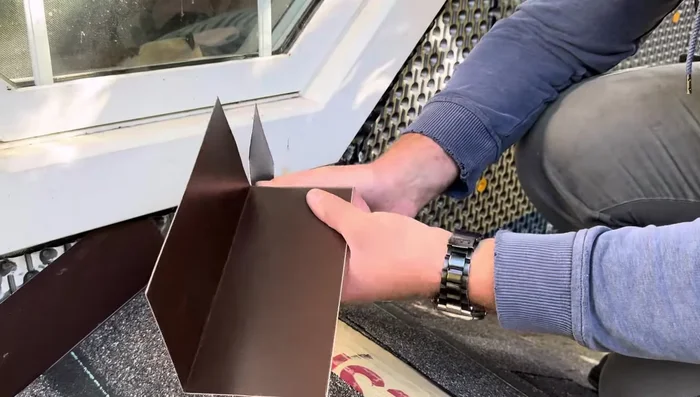 Install building wrap and siding over the flashing to complete the waterproofing.