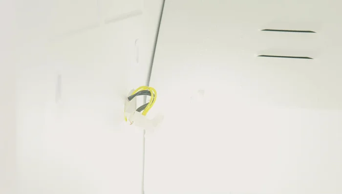 Reconnect the refrigerator to the power supply.