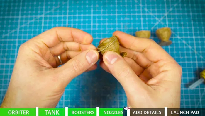 Finish the details and decorations.